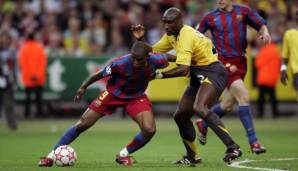 Platz 17: SAMUEL ETO'O (FC Barcelona) - 93 in FIFA 06.