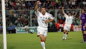Platz 8 - ANDRIY SHEVCHENKO (damaliger Verein: AC Mailand): 93 Gesamtstärke bei FIFA 05