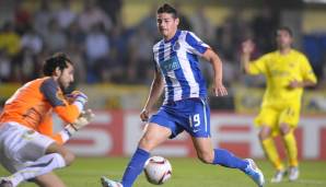 Platz 2: JAMES RODRIGUEZ (FC Porto), Potenzial von 89 - heute bei Al-Rayyan SC