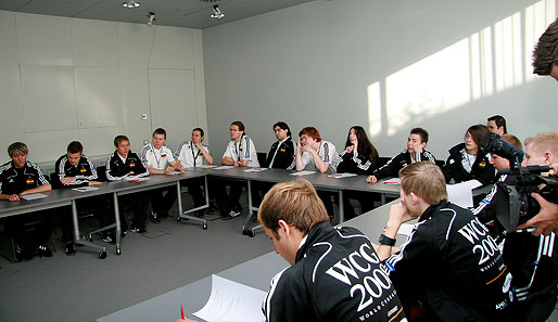 World Cyber Games 2008: Die deutsche Nationalmannschaft im Trainingslager vor dem Finale in Köln