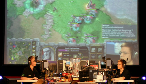 Das Warcraft-3-Finale: Daniel "XlorD" Spenst gegen Tim "HATE-LOVE-ANGER" Gebel