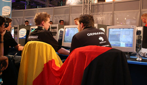 Das deutsche Warcraft-3-Nationalteam im Kampf um die Europameisterschaft