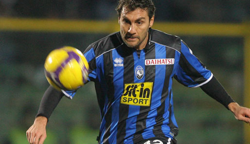Zuletzt spielte Christian Vieri für Atalanta Bergamo