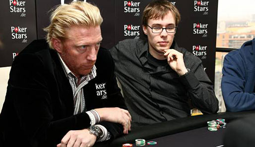 Boris Becker tritt seit mehreren Jahren immer wieder bei öffentlichen Pokerturnieren an