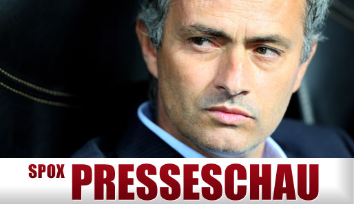 Für ihn fängt die Champions League erst im Achtelfinale an: Inter-Trainer Jose Mourinho