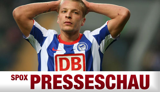 Bleibt vorerst suspendiert: Hertha-Spieler Patrick Ebert