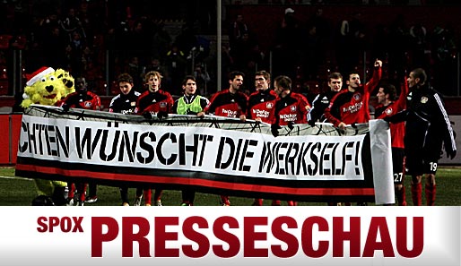 Bayer Leverkusen geht mit 35 Punkten in die Winterpause