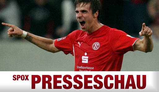 Werder-Leihgabe Harnik erzielte in 15 Spielen neun Tore und zwei Vorlagen für Fortuna Düsseldorf