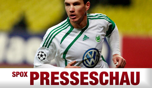Wolfsburgs Edin Dzeko soll eine Debatte um Kevin Kuranyi verhindern