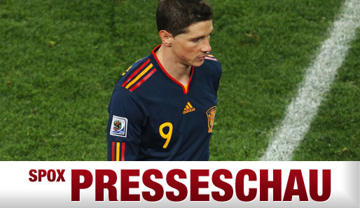 Fernando Torres kann mit Spanien gar nicht gegen Deutschland gewinnen, sagt die "taz"
