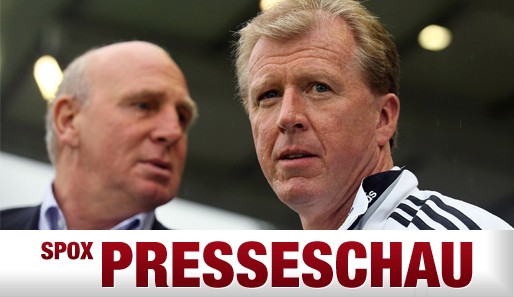Zusammen mit Dieter Hoeneß kann Trainer McClaren einen Umbruch beim VfL Wolfsburg einleiten