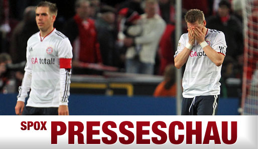 Die Bayern-Pleite in Köln zeigt Wirkung: Bastian Schweinsteiger (r.) und Philipp Lahm