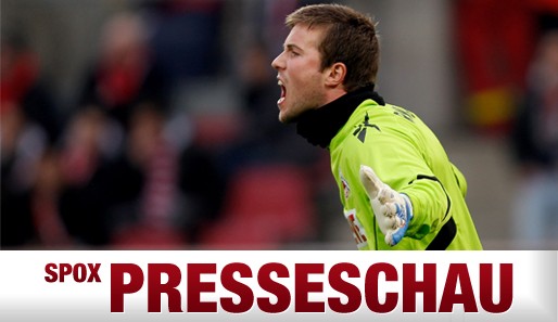 Michael Rensing ist in wenigen Spielen beim 1. FC Köln zum sicheren Rückhalt geworden