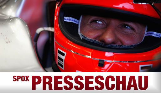 Michael Schumacher reagiert mit Spott auf die Aussagen von Vettel und Rosberg.