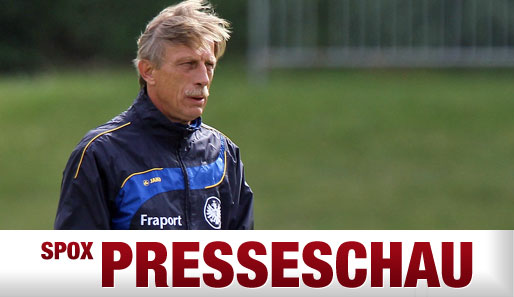 Bei einem Abstieg von Eintracht Frankfurt wäre Christoph Daum der große Verlierer