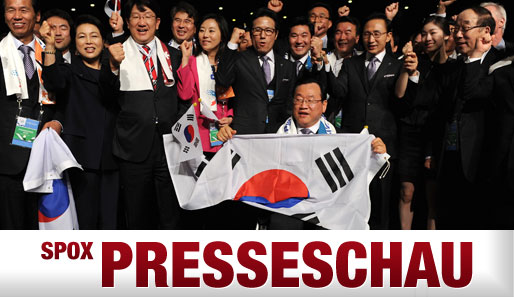 Freude bei Südkorea, Trauer und Kritik in Deutschland nach der Olympia-Vergabe