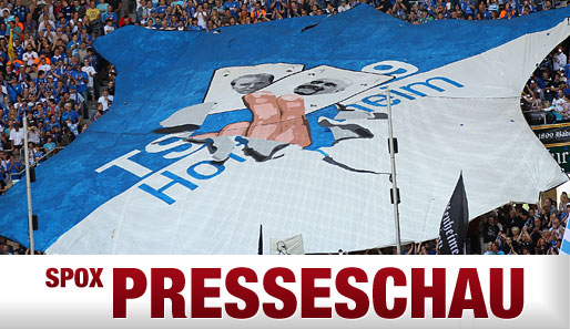 Die TSG setzte einen Lautsprecher gegen die Schmähgesänge der BVB-Fans ein