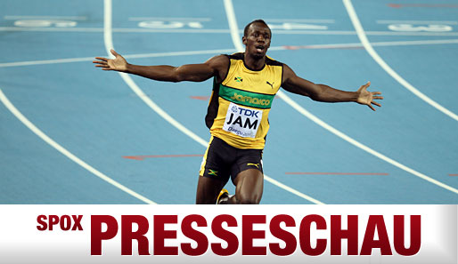 Usain Bolt gewann bei der Leichathletik-WM in Südkorea zwei mal Gold