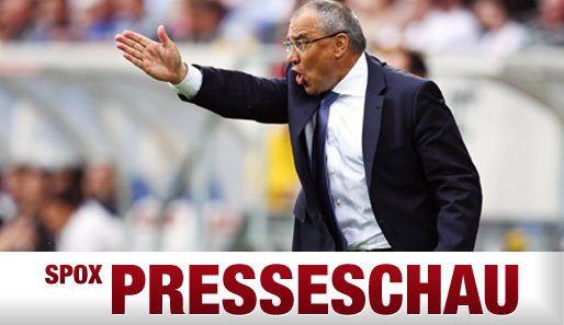 Wolfsburg-Trainer Felix Magath trat jüngst durch die Bestrafung von Patrick Helmes in Erscheinung