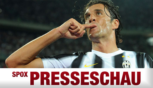 Luca Toni steht bei Juventus kurz vor dem Ende seiner erfolgreichen Karriere