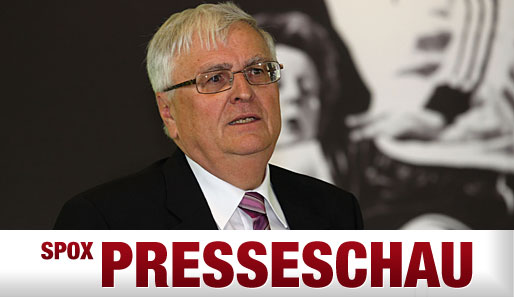 DFB-Präsident Theo Zwanziger ist enttäuscht über die Kritik der Bayern an seiner Person