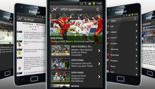 SPOX, Android App, Sportnews, Update, Liveticker