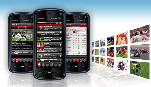 Die neue SPOX-App gibt's ab sofort im Nokia Ovi Store - gratis