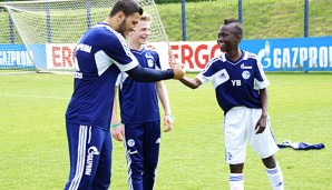 Sead Kolasinac freute sich mit der Schalker U 13