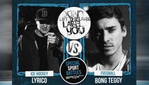 Battle 3 (1.12.): Lyrico (Ice Hockey) vs. Bong Teggy (Fußball)