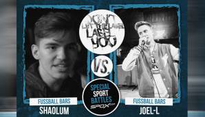 Battle 5 (22.12.): Shaolum vs. Joel-L (Fußball Bars)