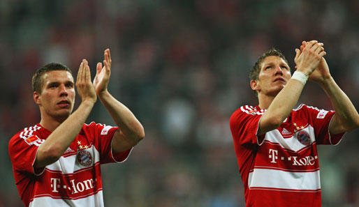 Lukas Podolski, Bastian Schweinsteiger