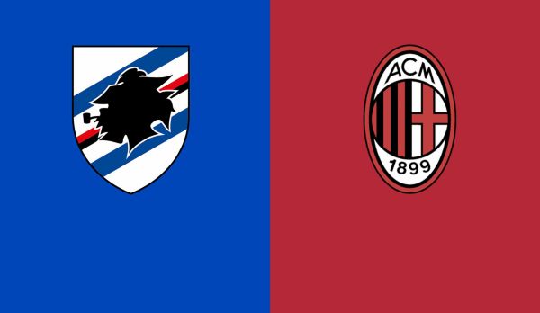 Sampdoria - AC Mailand am 12.01.
