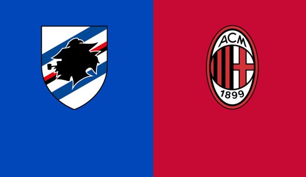 Sampdoria - AC Mailand am 06.12.