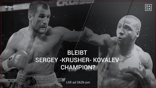 Sergey Kovalev vs. Andre Ward: Live auf DAZN!