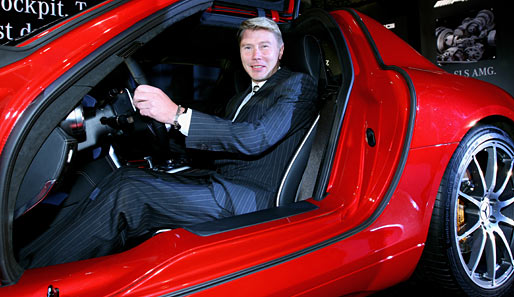 Mika Häkkinen fühlt sich noch immer in schnellen Autos am wohlsten