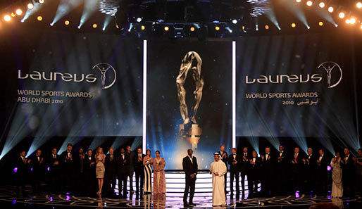 Abu Dhabi 2010: Die Laureus World Sports Awards brauchen sich nicht vor den Oscars verstecken