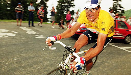 Der Spanier Miguel Indurain gewann ab 1991 fünf Mal in Folge die Tour de France