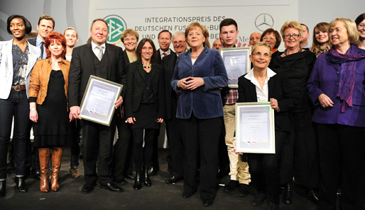 Das Laureus-Projekt "Kicking Girls" hat den Integrationspreis des DFB gewonnen