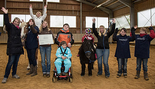 Der Verein "Mit Pferden stark machen" ist das elfte Laureus-Projekt