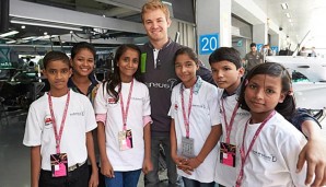 Nico Rosberg genoß die Abwechslung an der Rennstrecke