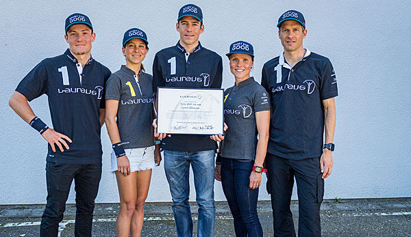 Das Triathlon Team Sport For Good wurde zu Laureus-Botschaftern ernannt