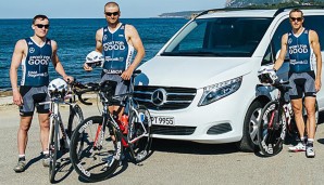 Zusammen mit Mercedes-Benz wollen die Triathleten angreifen