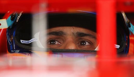 Der zweite Mann im Ferrari: Felipe Massa