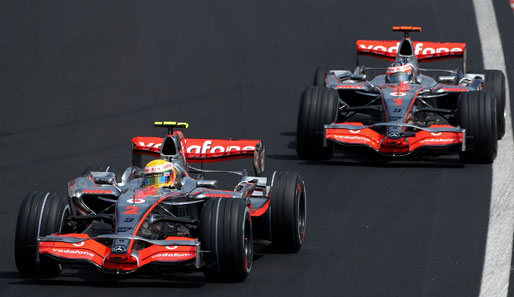 Jagdszenen 2: Lewis Hamilton vor Fernando Alonso