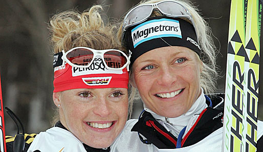 Evi Sachenbacher (links), Claudia Künzel