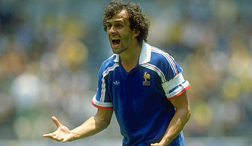 LEGENDE: Michel Platini traf 41 Mal für die "Equipe tricolore"