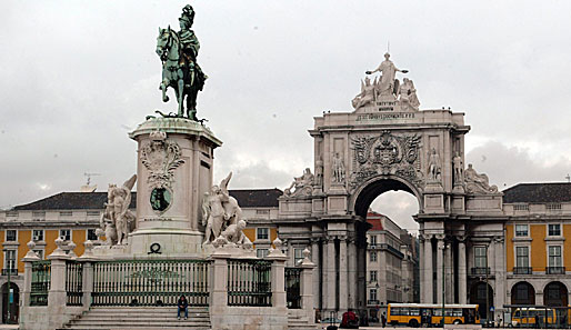 MERKMAL: Das Reiterdenkmal in Lissabon