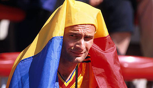 FANS: Viel zu lachen gab's für rumänische Fans international noch nicht