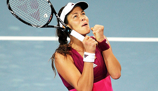 Nach genau zwei Jahren Durststrecke hat Ana Ivanovic wie 2008 das Turnier in Linz gewonnen. Die Schöne siegt wieder - hier ihre besten Bilder