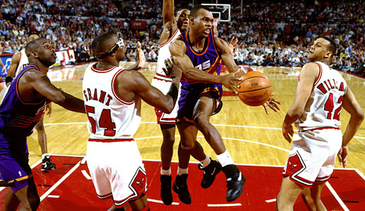 18. Juni 1993, NBA-Finals, Game V: 1:3 im Rückstand und noch ein Auswärtsspiel in Chicago. Die Suns standen mit dem Rücken zur Wand
